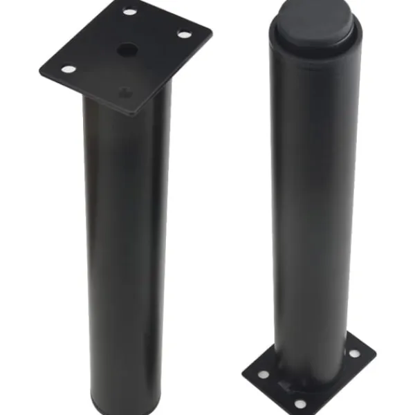 Hyllor>(25-42 cm, svart) Set med 4 robusta justerbara möbelben i metall - FA-