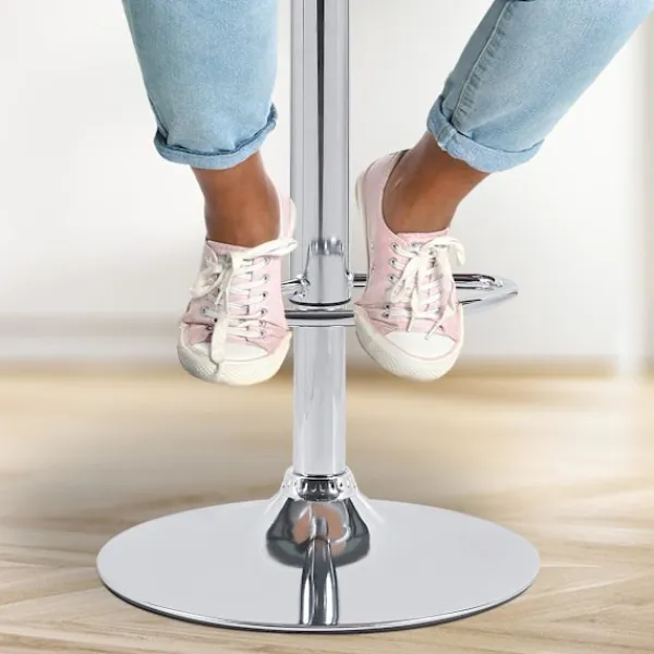 BellaFurn Stolar>2 -deluppsättning av barstolar - stångstolar - justerbar höjd och 360 ° rotation
