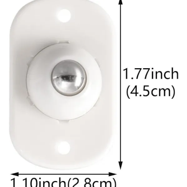 Småbord>16 självhäftande hjul, små hjul, mini roterande-XIN