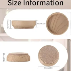 Stolar>8 st Filtkoppar, Runda Möbelkoppar, Halkfria Golvbensskydd, 6 cm/2,4 tum Dynor för Möbelfötter, Stolsben