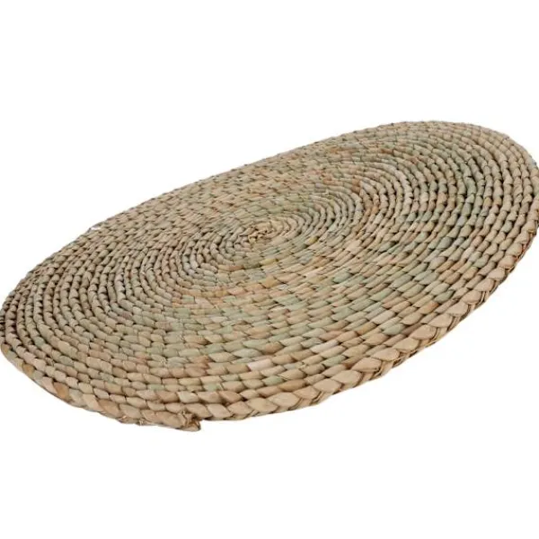 Sittpuffar>2 ST lantlig stil rund puff Tatami kudde fönstermatta för heminredningsyoga