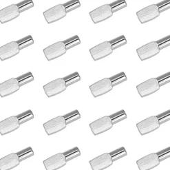 Hyllor>20 st metallhyllkonsol stift hyllkonsol inslag fixering 5×19mm