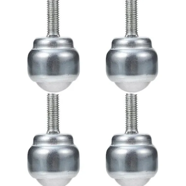 Balkongmöbler>4 st Rullkulor Hjul Metall Kullager Hjul Kulöverföring Lager Rulle för Arbetsbänk 3.30X1.20X1.20CM
