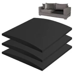 Soffor>3 st Sittdynestöd för Soffa Kompatibelt med Nedsjunkna Sitsar, Svart