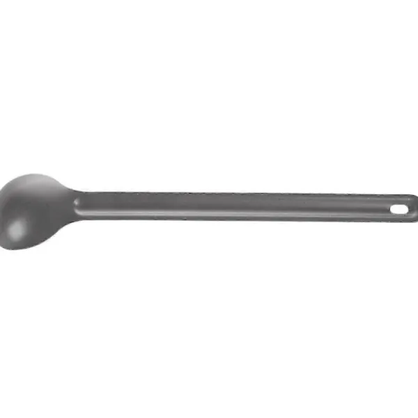 Matgrupper>2 st Titanium Sked 21,5 cm X 3,9 cm Campingsked Utomhus Servis Långskaftad Titaniumsked