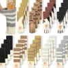 unbranded Stolar>36 stycken (9 set) kattstolsstrumpor kattpåtassar stolsbensstrumpor kattmöbler strumpor stickade möbler strumpor
