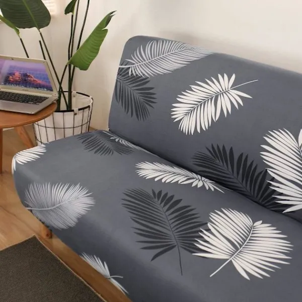Soffor>Armlös Soffaöverdrag 3-sits Stretch Soffaöverdrag Hela