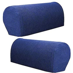 Stolar>Armstödsskydd för fåtöljer och soffor, halkfritt, 2 st/set, fleece, stretchigt stolssofföverdrag, armskydd, stretchpassform