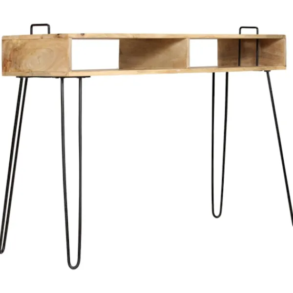 vidaXL Småbord>Avlastningsbord mangoträ 115x35x76 cm