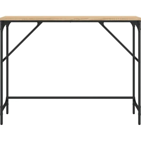vidaXL Småbord>Avlastningsbord sonoma-ek 100x32x75 cm konstruerat trä