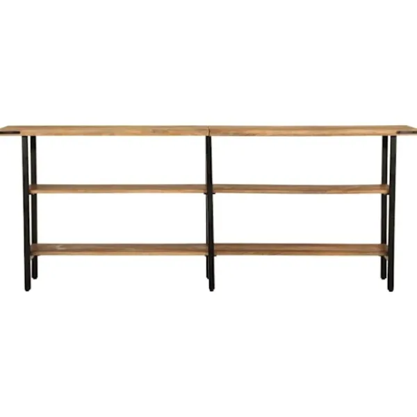 vidaXL Småbord>Avlastningsbord 180x35x70 cm mango i massivt trä
