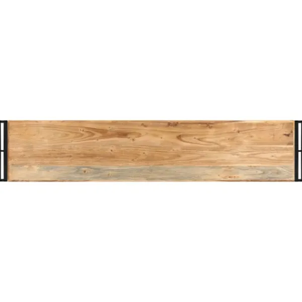 vidaXL Småbord>Avlastningsbord 150x30x75 cm massivt akaciaträ