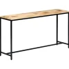 vidaXL Småbord>Avlastningsbord 140x35x76 cm massivt grovt mangoträ