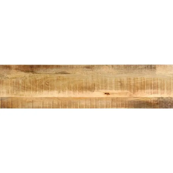 vidaXL Småbord>Avlastningsbord 140x35x76 cm massivt grovt mangoträ