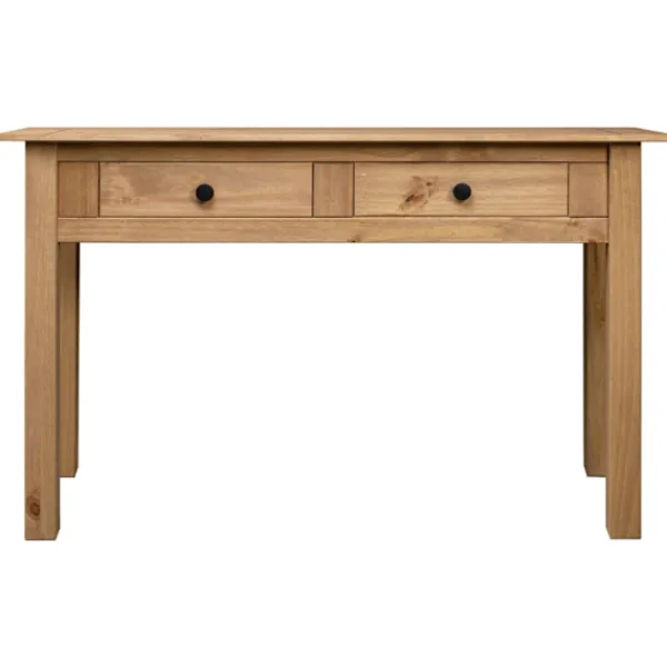 vidaXL Småbord>Avlastningsbord 110x40x72 cm massiv furu panama