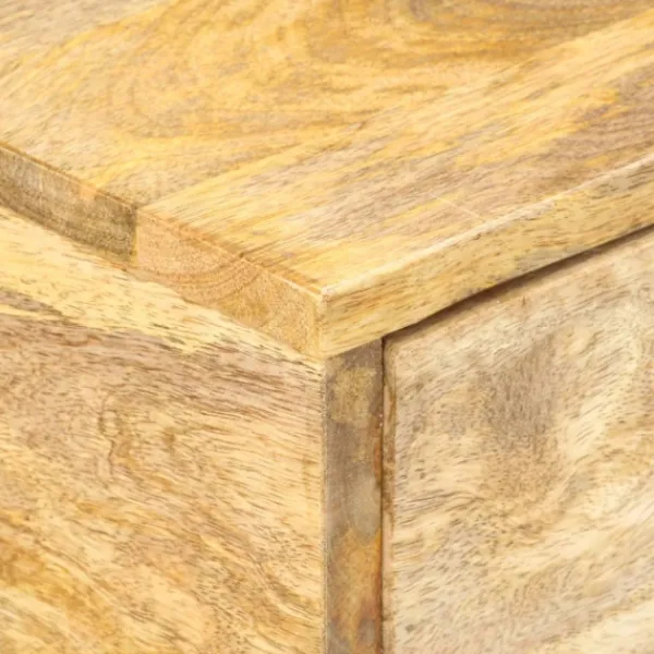 vidaXL Småbord>Avlastningsbord 115x35x76 cm massivt mangoträ