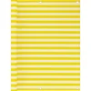vidaXL Balkongmöbler>Balkongskärm gul och vit 120x600 cm HDPE