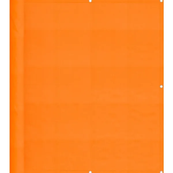 vidaXL Balkongmöbler>Balkongskärm orange 120x700 cm 100% polyester oxford