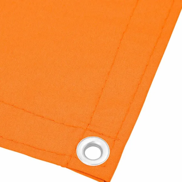 vidaXL Balkongmöbler>Balkongskärm orange 120x700 cm 100% polyester oxford