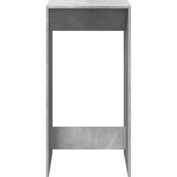 vidaXL Matbord>Barbord betonggrå 51x50x103,5 cm konstruerat trä