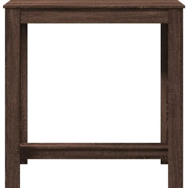 vidaXL Småbord>Barbord brun ek 102x50x103,5 cm konstruerat trä