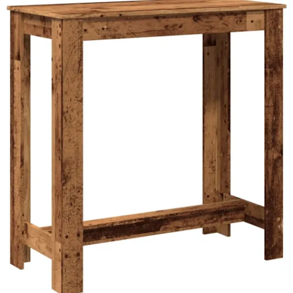 vidaXL Matbord>Barbord gammalt trä 102x50x103,5 cm konstruerat trä