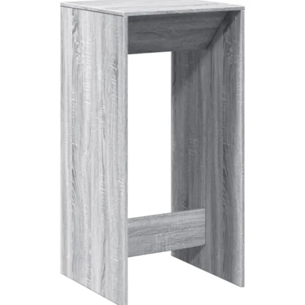 vidaXL Matbord>Barbord grå sonoma-ek 51x50x103,5 cm konstruerat trä