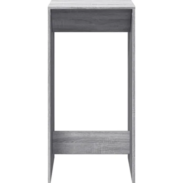 vidaXL Matbord>Barbord grå sonoma-ek 51x50x103,5 cm konstruerat trä