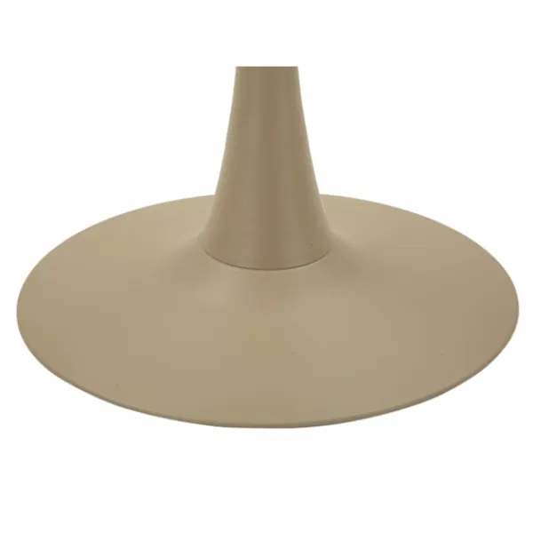 B2X Balkongmöbler>Barbord, krämfärgad, Ø 60 x 106 cm, modern design