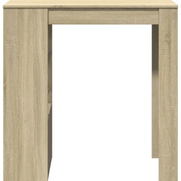 vidaXL Matbord>Barbord med ställ sonoma-ek 102x50x103,5 cm konstruerat trä