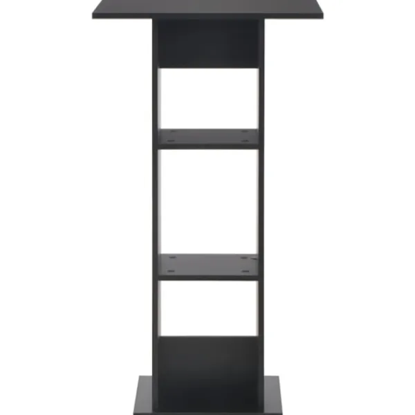 vidaXL Matbord>Barbord svart 60x60x110 cm