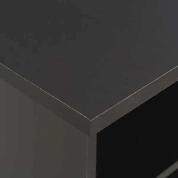 vidaXL Matbord>Barbord svart 60x60x110 cm