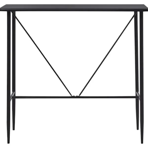 vidaXL Matbord>Barbord svart 120x60x110 cm MDF