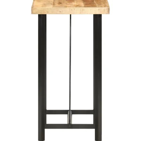 vidaXL Balkongmöbler>Barbord 60x60x107 cm grovt mangoträ