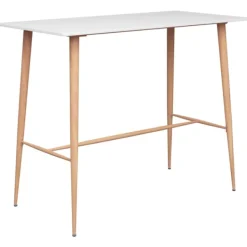vidaXL Matgrupper>Bargrupp 7 delar vit och grå