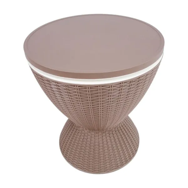 Home4You Småbord>Barset BELLE 3 i 1, grå plast
