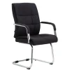 BellaFurn Kontorsmöbler>Besöksstol, träningsstol - Bekväm och ergonomisk design Färg: Svart