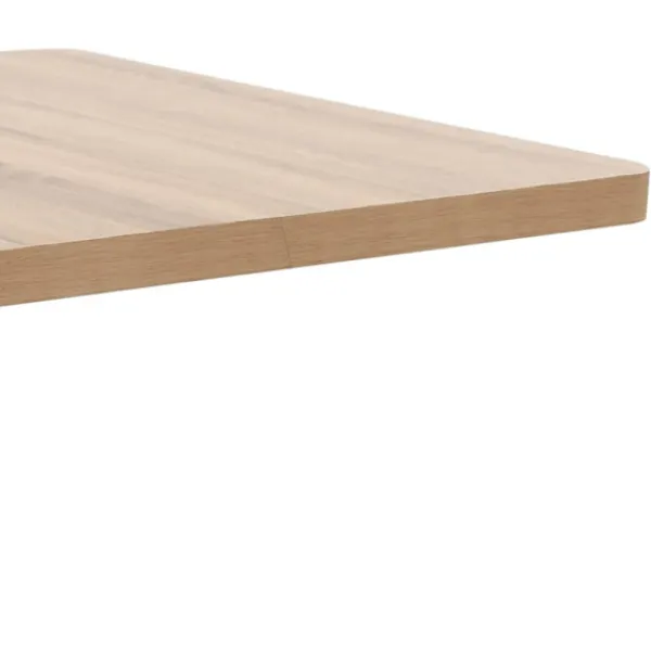 vidaXL Småbord>Bistrobord ljusbrun 80X80 cm MDF