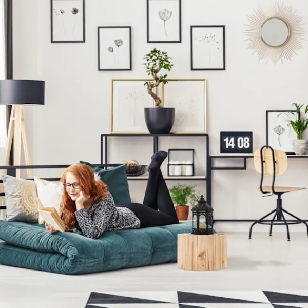 B2X Pallar>Blompall i naturlig design