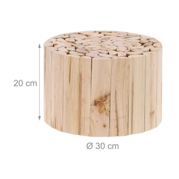 B2X Pallar>Blompall i naturlig design
