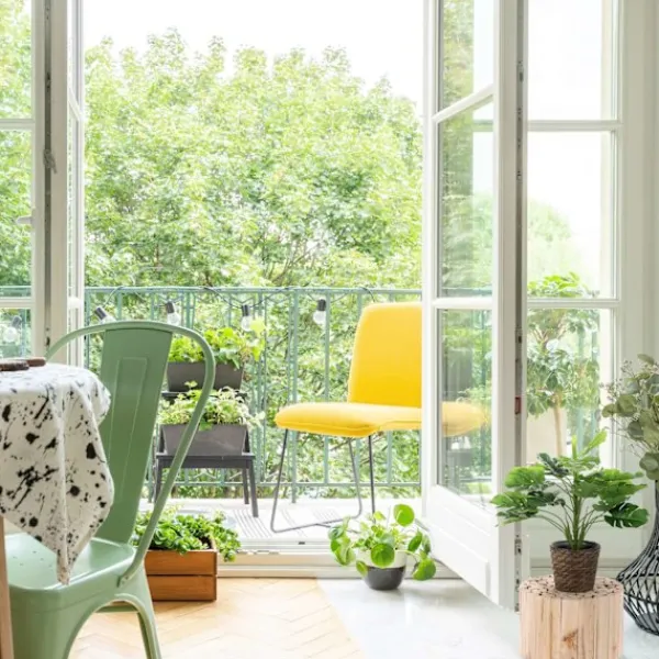 B2X Pallar>Blompall i naturlig design