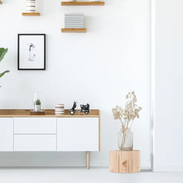 B2X Pallar>Blompall i naturlig design