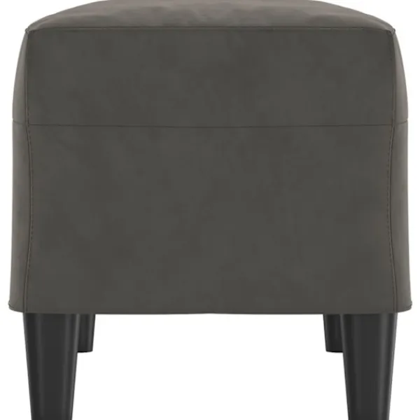 vidaXL Pallar>Bänk mörkgrå 70x35x41 cm sammet