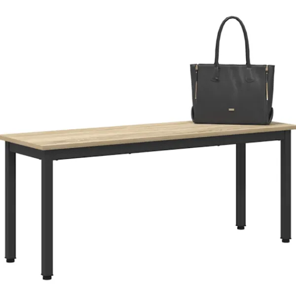 vidaXL Matgrupper>bänk Sonoma 110 x 35 x 45 cm Konstruerat trä