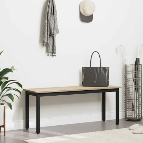 vidaXL Matgrupper>bänk Sonoma 110 x 35 x 45 cm Konstruerat trä