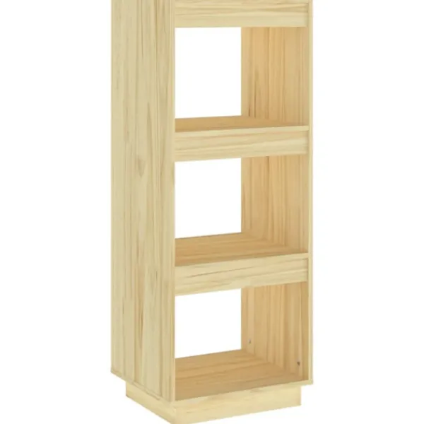 vidaXL Hyllor>Bokhylla/rumsavdelare 40x35x103 cm massiv furu