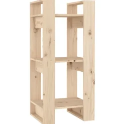 vidaXL Hyllor>Bokhylla/rumsavdelare 41x35x91 cm massiv furu