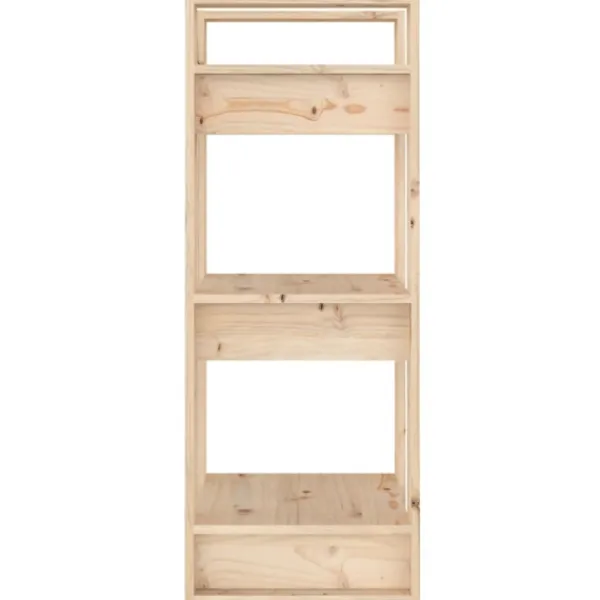 vidaXL Hyllor>Bokhylla/rumsavdelare 41x35x91 cm massiv furu
