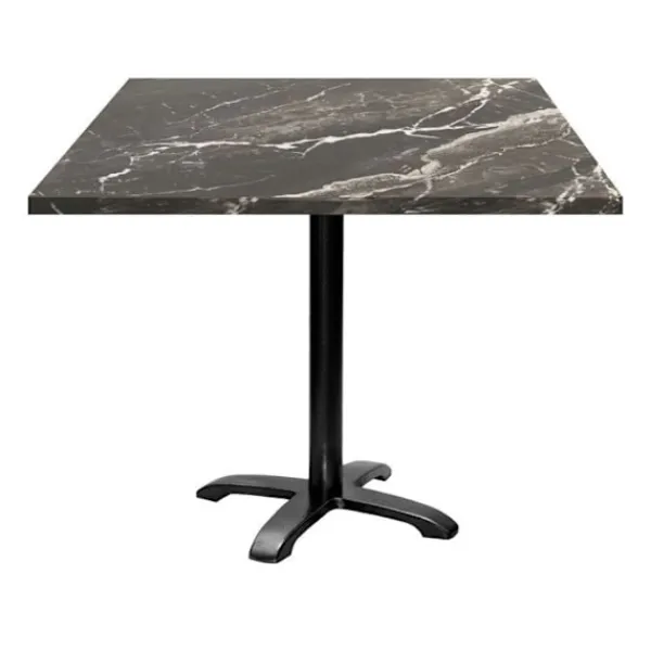 Matbord>Bord 90 x 90 cm - modell Bazila marmor royal