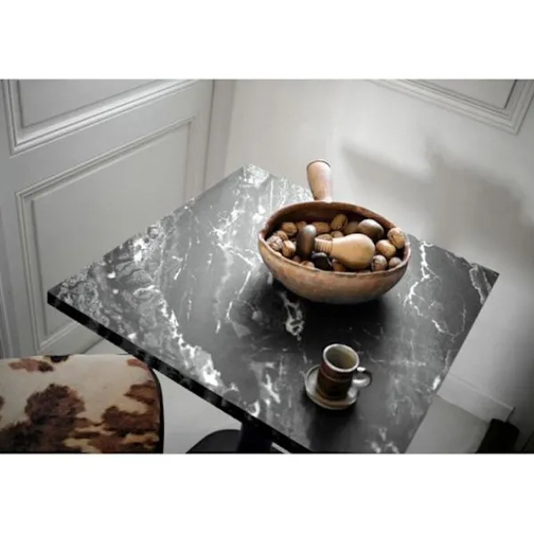 Matbord>Bord 90 x 90 cm - modell Bazila marmor royal